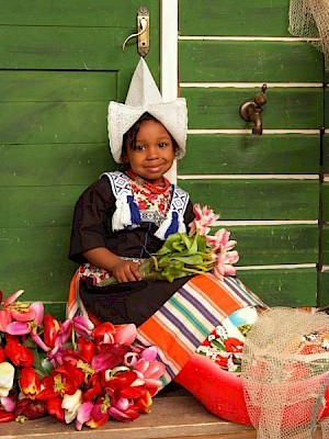 Children in Dutch costume